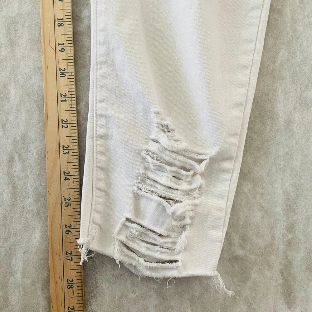 Vince Blue Co. Womens High Rise Distressed Y2K Skinny Jeans Size 20 - Picture 9 of 10